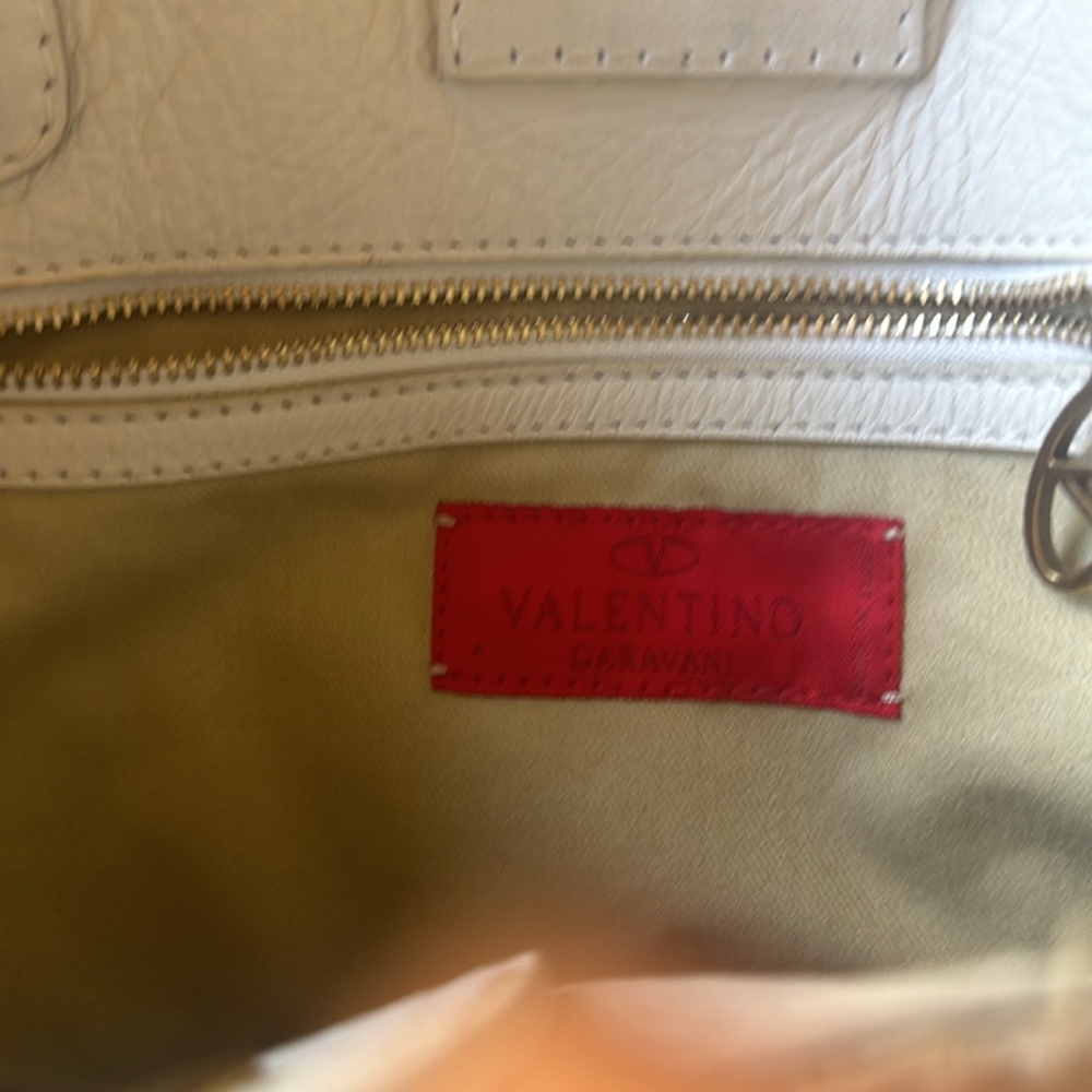 Red Valentino lace appliqué tote - Picture 2 of 16